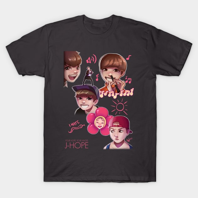 JHope T-Shirt by Lushie